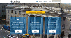 Desktop Screenshot of camba.tv