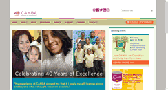 Desktop Screenshot of camba.org